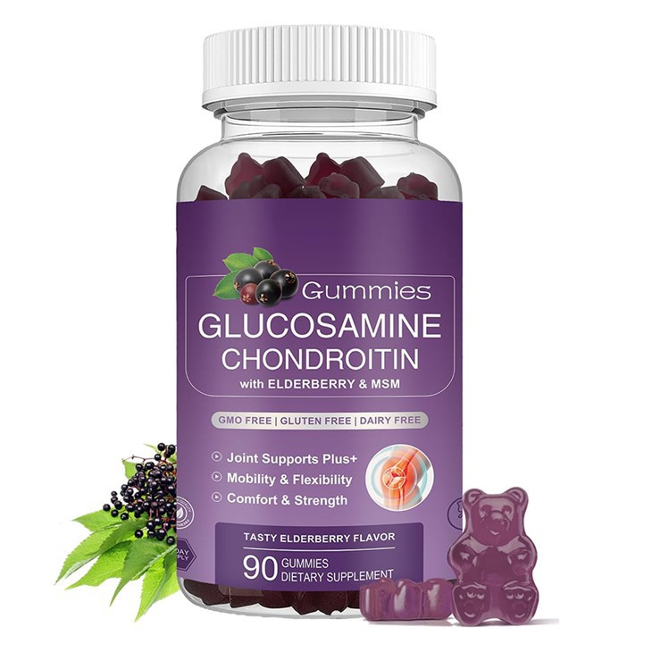 Gumisy z glukozaminą i chondroityną 1500 Mg