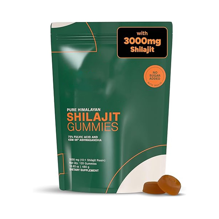 Żelki Shilajit Z KSM 66 Ashwagandhą