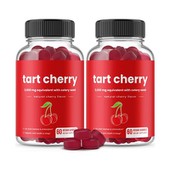 Tart Cherry & Seleg Seed Vegan Gummy Naturalne wsparcie dla przeciwutleniaczy kwasu moczowego obrony przeciwutleniającego i codziennego samopoczucia