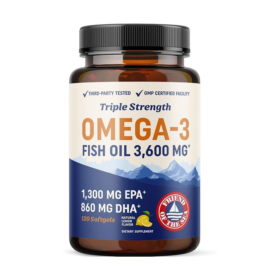 Olej rybny Omega 3 o potrójnej sile
